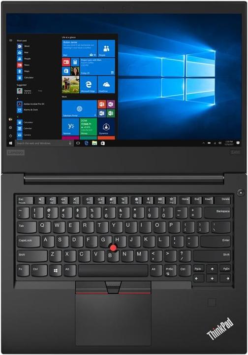 Actual product image Lenovo ThinkPad E480 (14", Intel Core i5-8250U, 8 GB, 256 GB, CH)