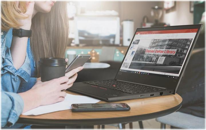 Actual product image Lenovo ThinkPad E480 (14", Intel Core i5-8250U, 8 GB, 256 GB, CH)