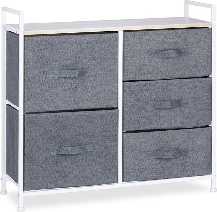 Actual product image Relaxdays Shelving System in Various Versions (83 x 29 x 77.5 cm)