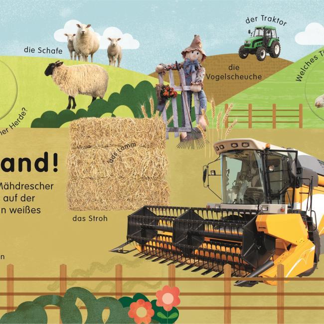 Immagine prodotto Erstes Lernen Drehen. Auf dem Bauernhof (Tedesco, Casa editrice Dorling Kindersley, 2021)