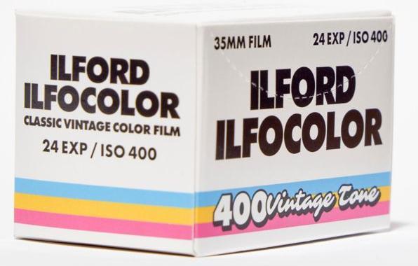 Actual product image Ilford Ilfocolor 400 135/236 vintage tone