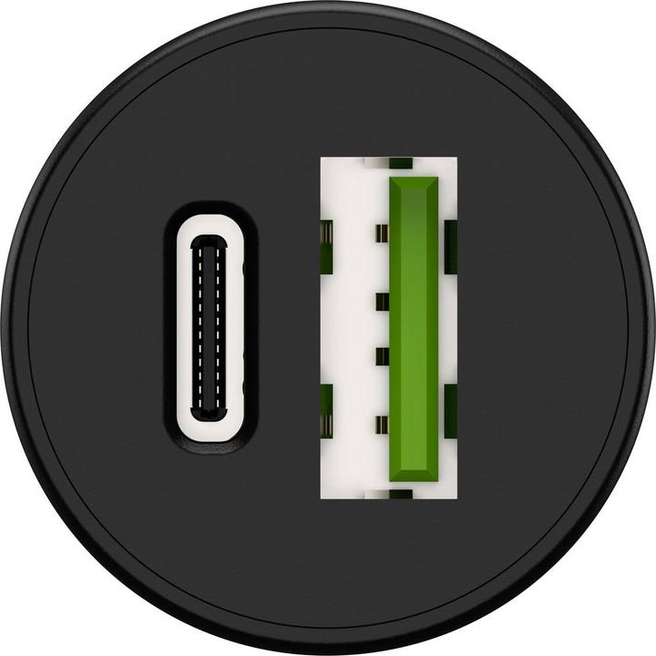 Actual product image Ansmann Charger InCar Charger 12-24V DC/3000mA/30W/KFZ/USB/USBC/5V