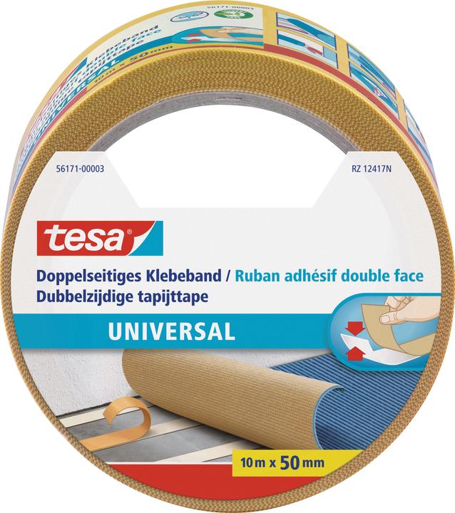 tesa UNIVERSAL doppelseitiges Klebeband (50 mm)