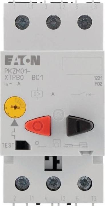 Actual product image Eaton Motor protective circuit breaker,8-12A
