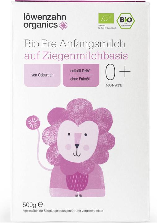 Immagine prodotto Löwenzahn Organics Latte iniziale (500 g, dalla nascita)