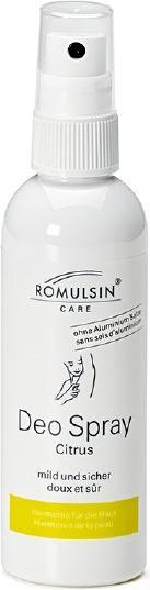 Image du produit Romulsin spray déodorant Citrus (Spray, 100 ml)