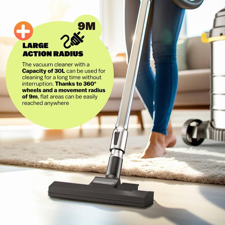 Actual product image Monzana Dry vacuum cleaner (Wet dry vacuum cleaner)