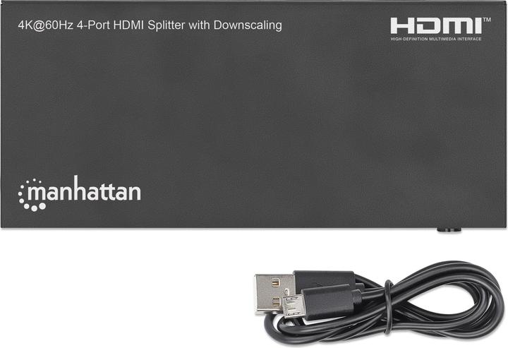 Produktbild Manhattan 4K@60Hz 4-Port HDMI-Splitter