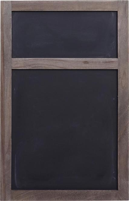 Produktbild Mendler Werbetafel HWC-C51, Wandtafel Kreidetafel, 55x34x2cm, Holz Shabby-Look Vintage - grau-braun (55 x 34 x 2 cm)