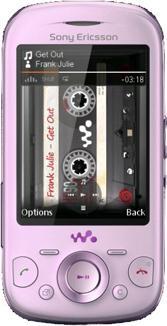 Actual product image Sony Ericsson Zylo - Swing Pink (2.60", 3 Mpx, 3G)