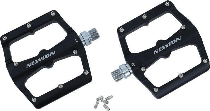 Produktbild MTB-Pedale Downhill - bmx mit cnc-Lagern, Gewinde 9-16 mit abnehmbaren Alu-Noppen