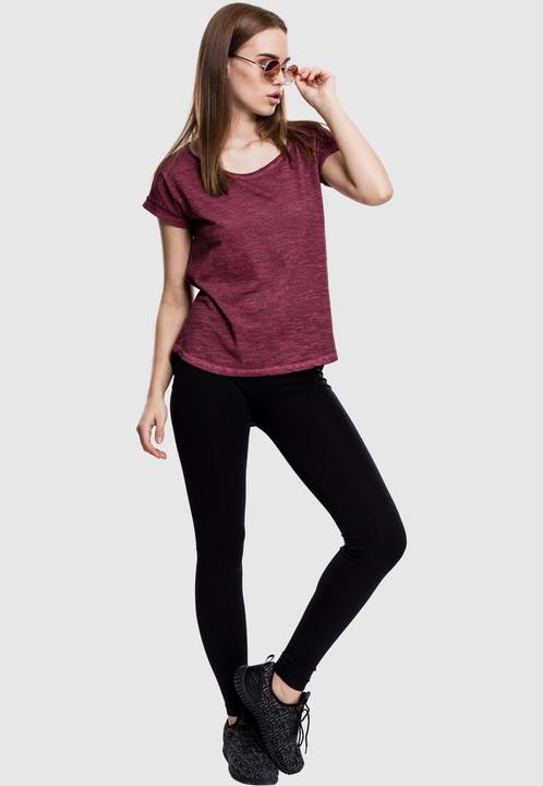 Immagine prodotto Urban Classics Tee lungo da donna a forma di schienale con tintura spray (M)