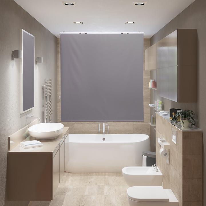 Actual product image Relaxdays Shower roller blind (160 x 4.5 x 240 cm)