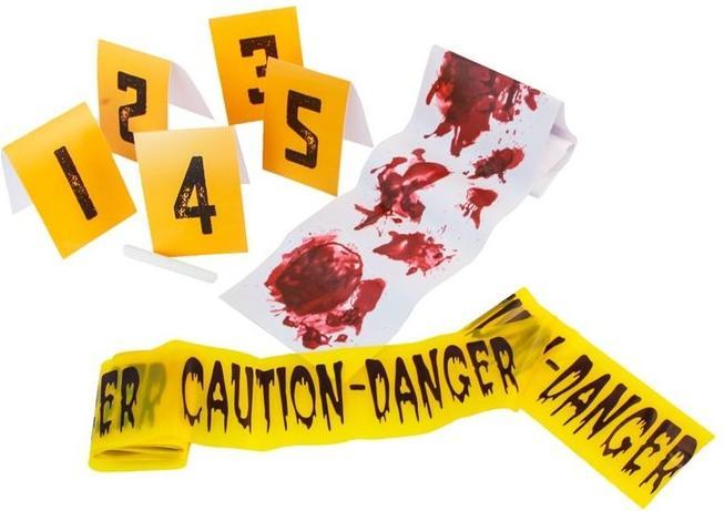 Actual product image Chaks Crime Scene Kit - Set of 8