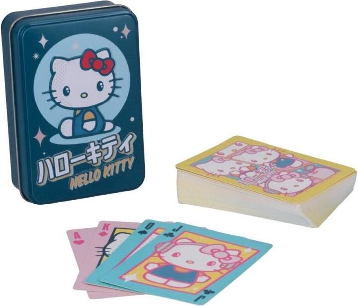Produktbild Paladone Products Hello Kitty - Cartes à jouer avec boîte de rangement en métal