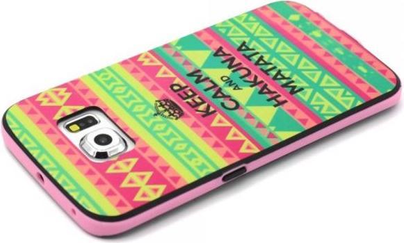 Produktbild MU Style Zweiteiliges Plastik Case mit Muster (Samsung Galaxy S6 Edge)