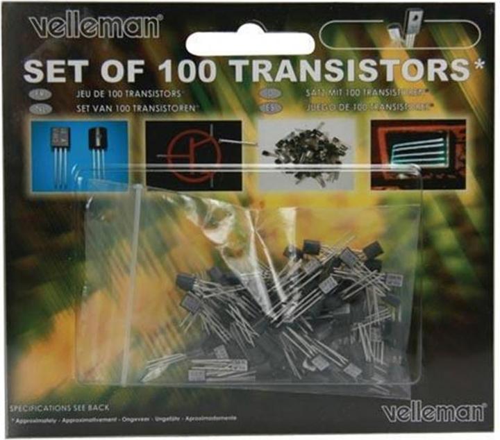 Image du produit Velleman TRANSISTOR SET 100pcs
