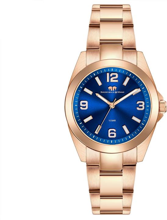 Damen Quarzuhr Majestia Edelstahl Roségold - 32442 (Analoguhr, 37.50 mm)