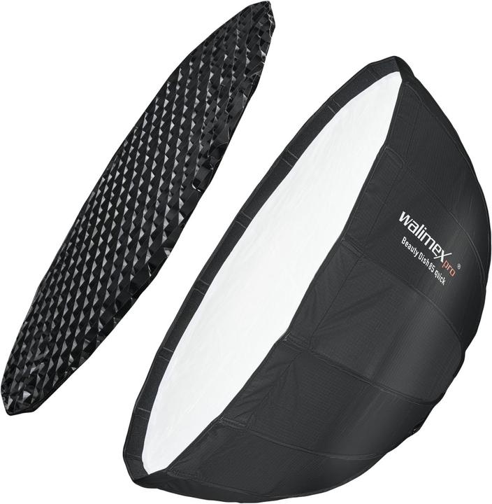Walimex pro pro Studio Line Beauty Dish QA85 + Softboxadapter Aurora/Bowens