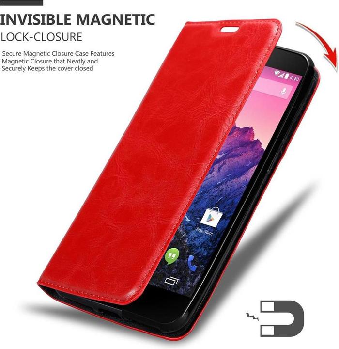 Produktbild Cadorabo Book Invisible Magnet Cover (LG Nexus 5)
