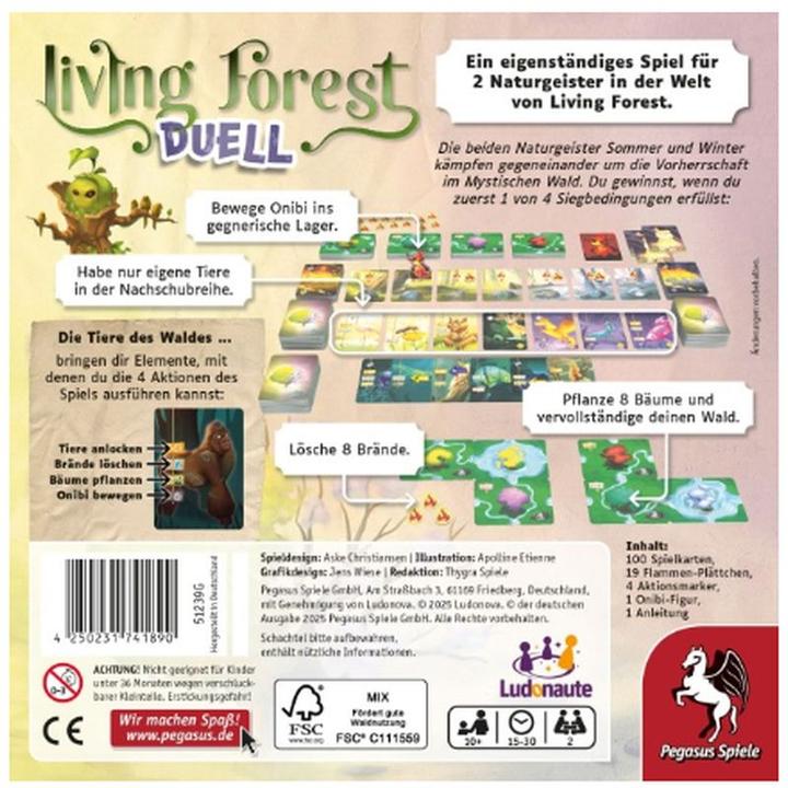 Actual product image Pegasus Living Forest Duel (DE) (German)