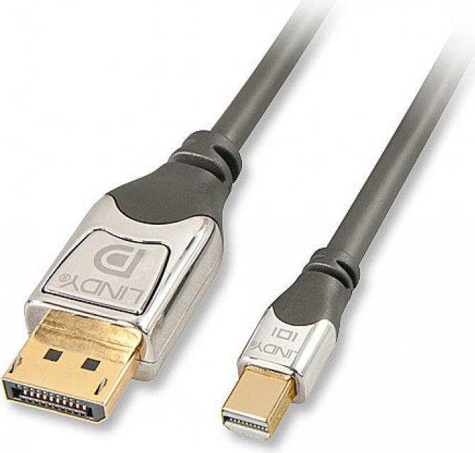 Produktbild Lindy CROMO DisplayPort - Mini DisplayPort Kabel (0.50 m, DisplayPort)