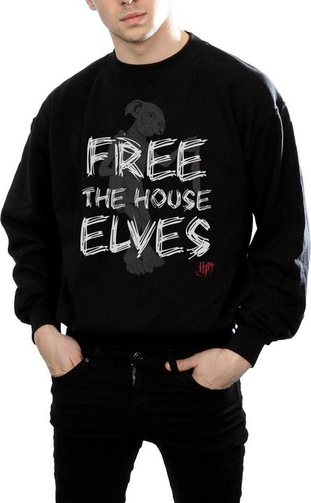 Actual product image Mens Dobby Free The House Elves Sweatshirt (XL)