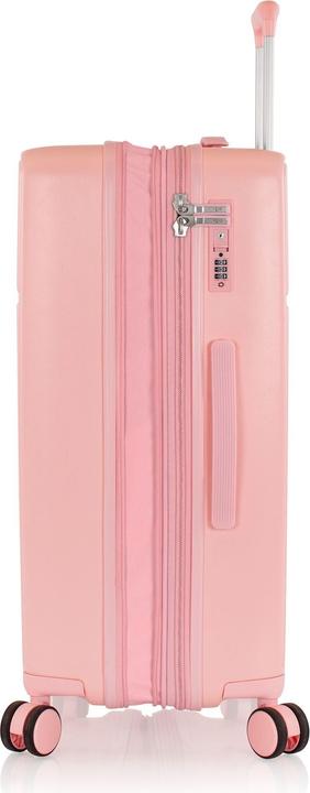 Immagine prodotto Heys Set di valigie a 4 ruote pastello 3 pezzi con piega elastica (219 l, XL (da 115l))
