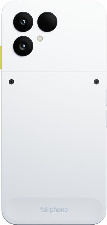 Actual product image Fairphone (Gen. 6) (256 GB, Cloud White, 6.31", Dual SIM, 50 Mpx, 5G)