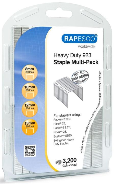 Immagine prodotto Rapesco 923 Graffette Multipack (3200 x)
