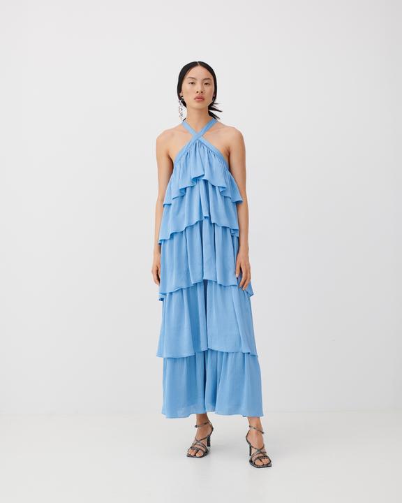 Produktbild Vila Stufen-Look Maxikleid (38)