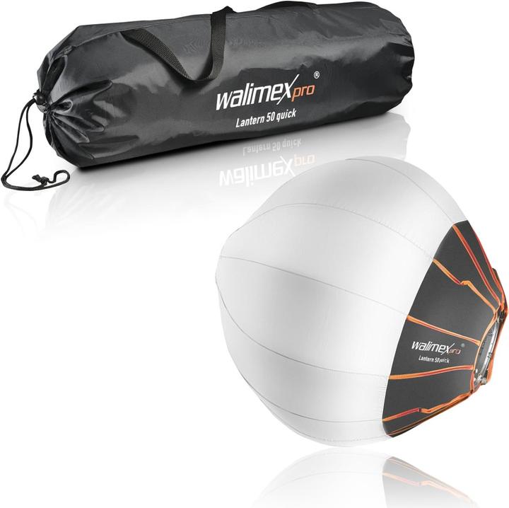 Image du produit Walimex pro pro 360° Ambient Light + Softbox Adapter Aurora/Bowens (Boîte à lumière, 50 cm)