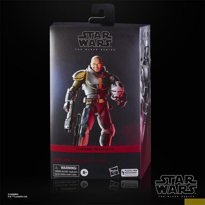 Produktbild Hasbro Star Wars: The Bad Batch Black Series figurine Wrecker (Mercenary Gear) 15 cm