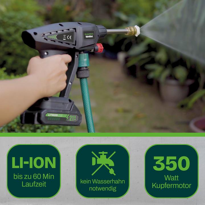 Actual product image Hammersmith HydroBlast PRO (Rechargeable battery operated)