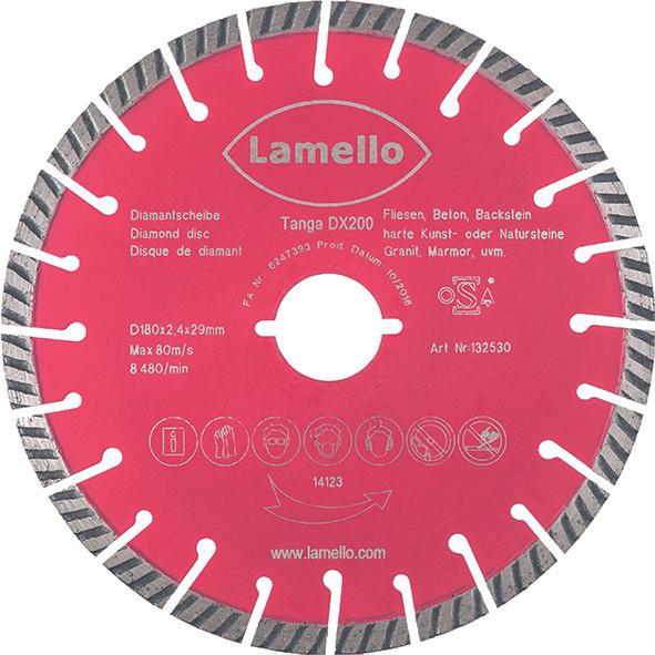 Produktbild Lamello Kreissägeblätter, Diamant-bestückt