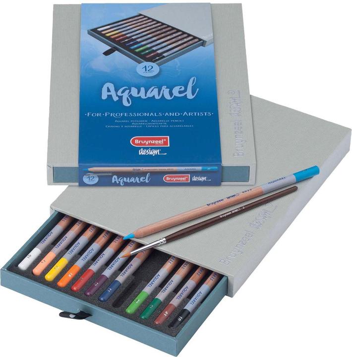 Image du produit Bruynzeel Aquarel pencils box 12pieces (12 x)