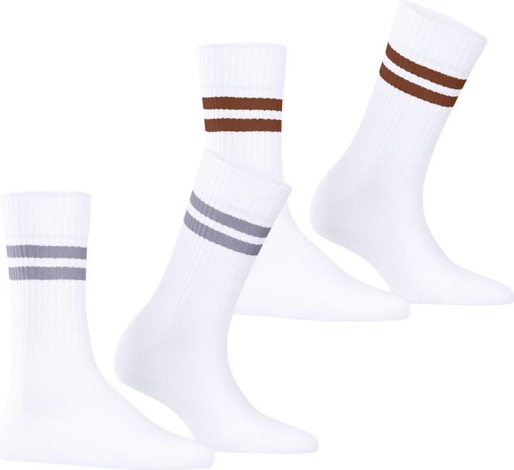 Immagine prodotto Esprit Tennis Stripe 2-Pack Donna (Confezione da 2, 35 - 38)