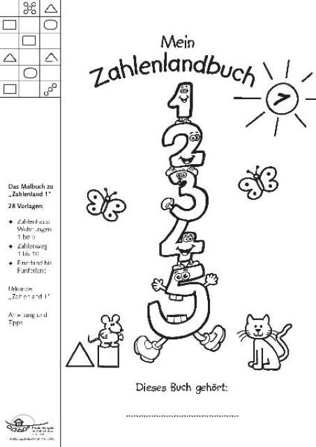 Actual product image My number book. Vol.1 (German)
