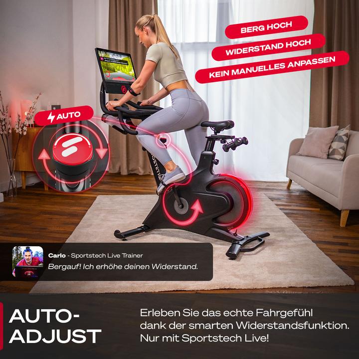 Produktbild Sportstech sBike Speedbike Schwarz