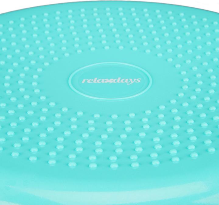 Image du produit Relaxdays Disque d'équilibre de 33 cm avec pompe à air