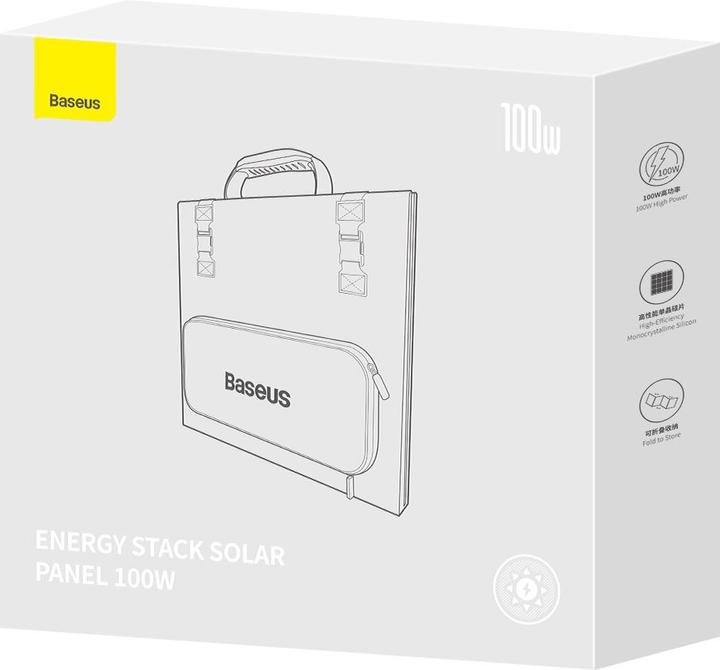 Produktbild Baseus Photovoltaic panel Energy stack 100W (100 W, 3.62 kg)