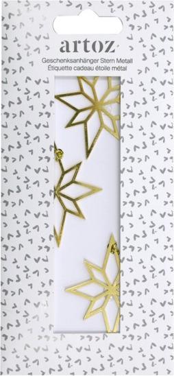 Produktbild Artoz Geschenksanhänger Stern (Geschenktüte, 3 x)