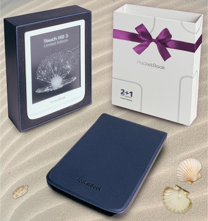 Actual product image PocketBook Touch HD 3 Limited Edition (6", 16 GB, Pearl White)