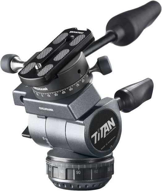 Actual product image Cullmann Titanium panoramic unit TW99 with OX369 (2-way Panhead)