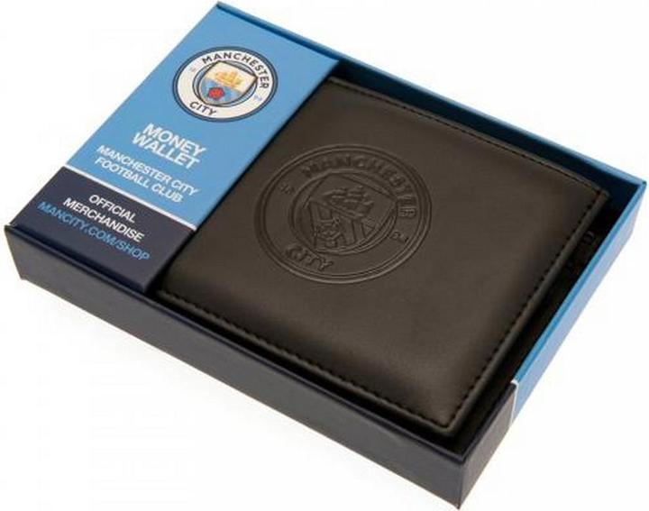 Actual product image Manchester City FC Leather Wallet Embossed