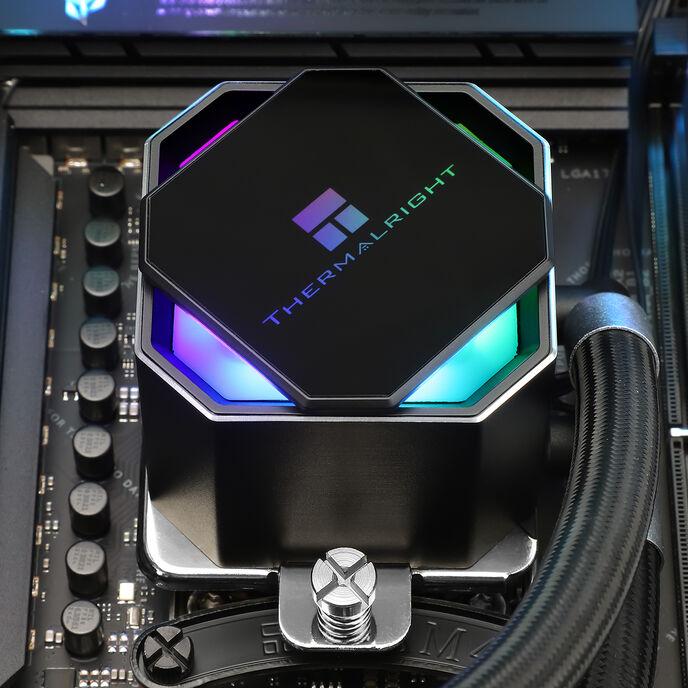 Produktbild Thermalright Frozen Prism 360 BLACK Complete Water Cooling, RGB - 360 mm, schwarz