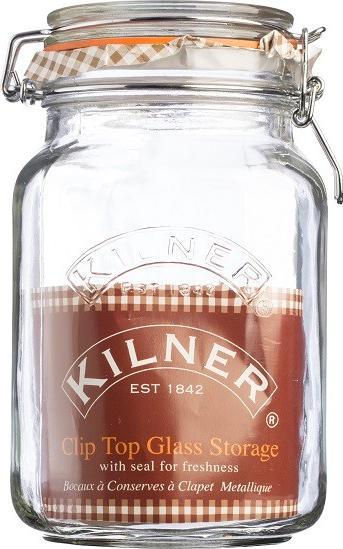 Produktbild Kilner Quadratisches Bügelverschluss Glas, 1,5 Liter (1.50 l)