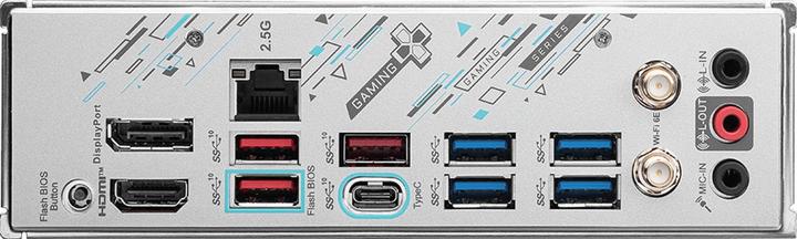 Actual product image MSI AM5 B650M GAMING PLUS WIFI M-ATX (AM5, AMD B650, mATX)
