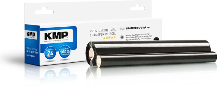 Produktbild KMP F-B5 kompatibel mit Brother PC-71RF (Thermotransfer)