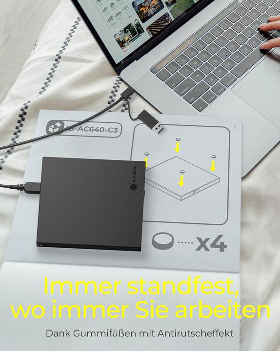 Actual product image Icy Box IB-AC640-C3 (5.25")